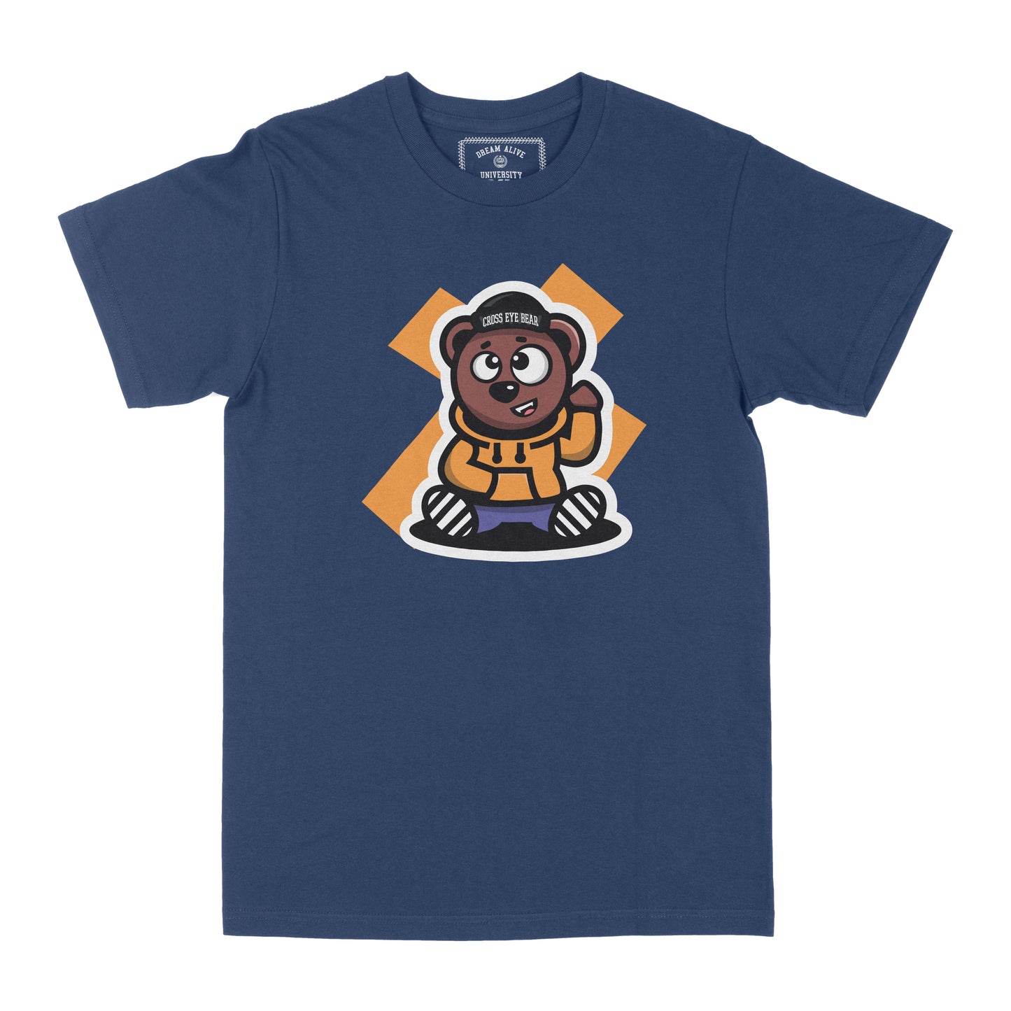 Cross Eye Bear (Navy)