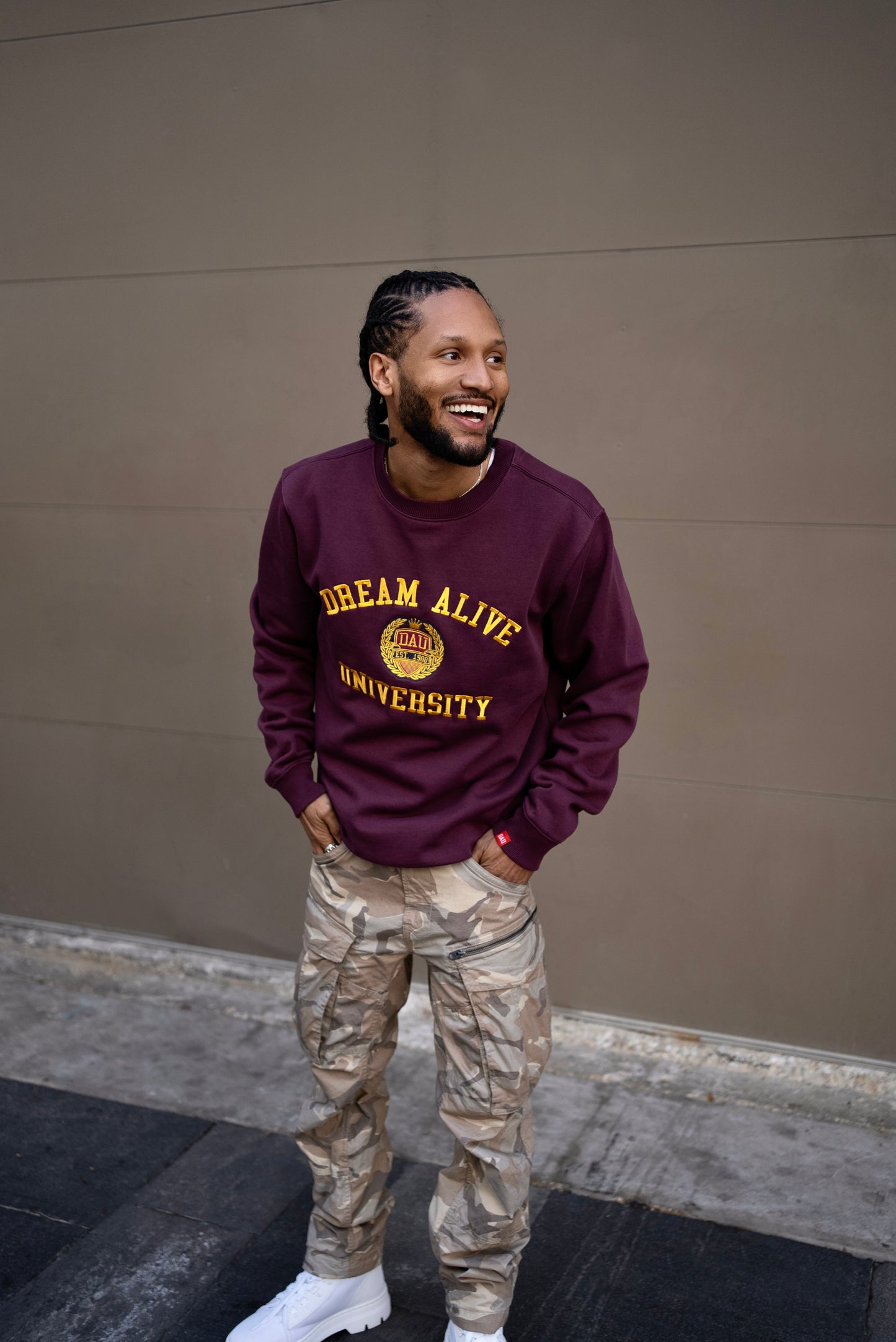 University Sweatshirt (Maroon)