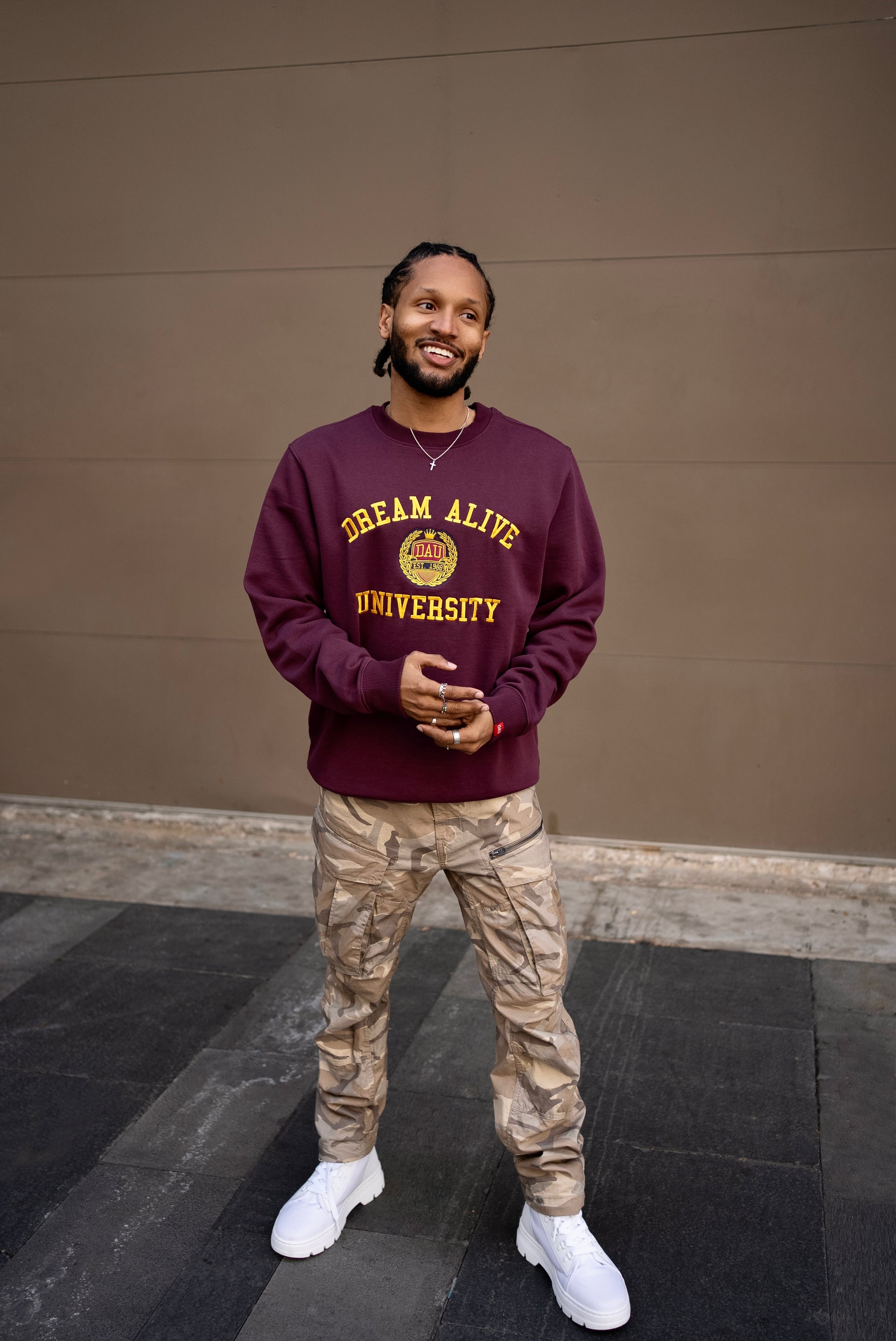 University Sweatshirt (Maroon)