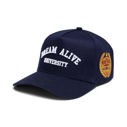 University Snapback (Navy)